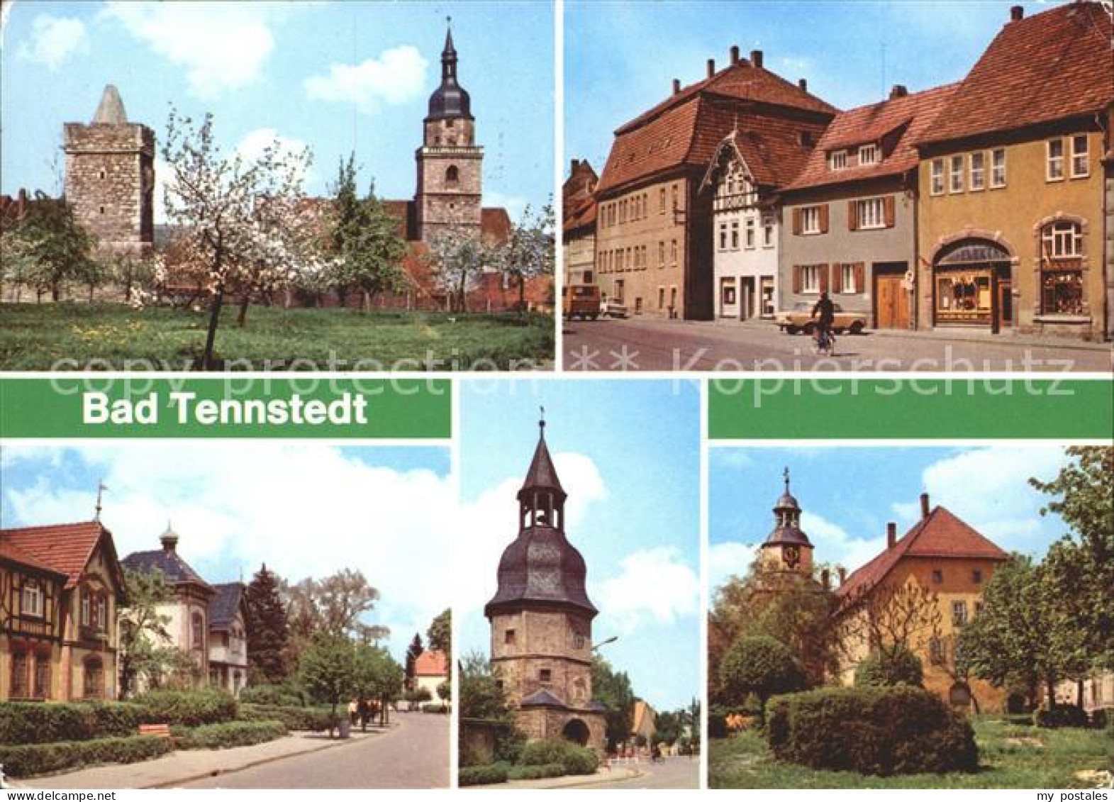 72016495 Bad Tennstedt Partie am Weichberg Markt Rathaus Bad Tennstedt