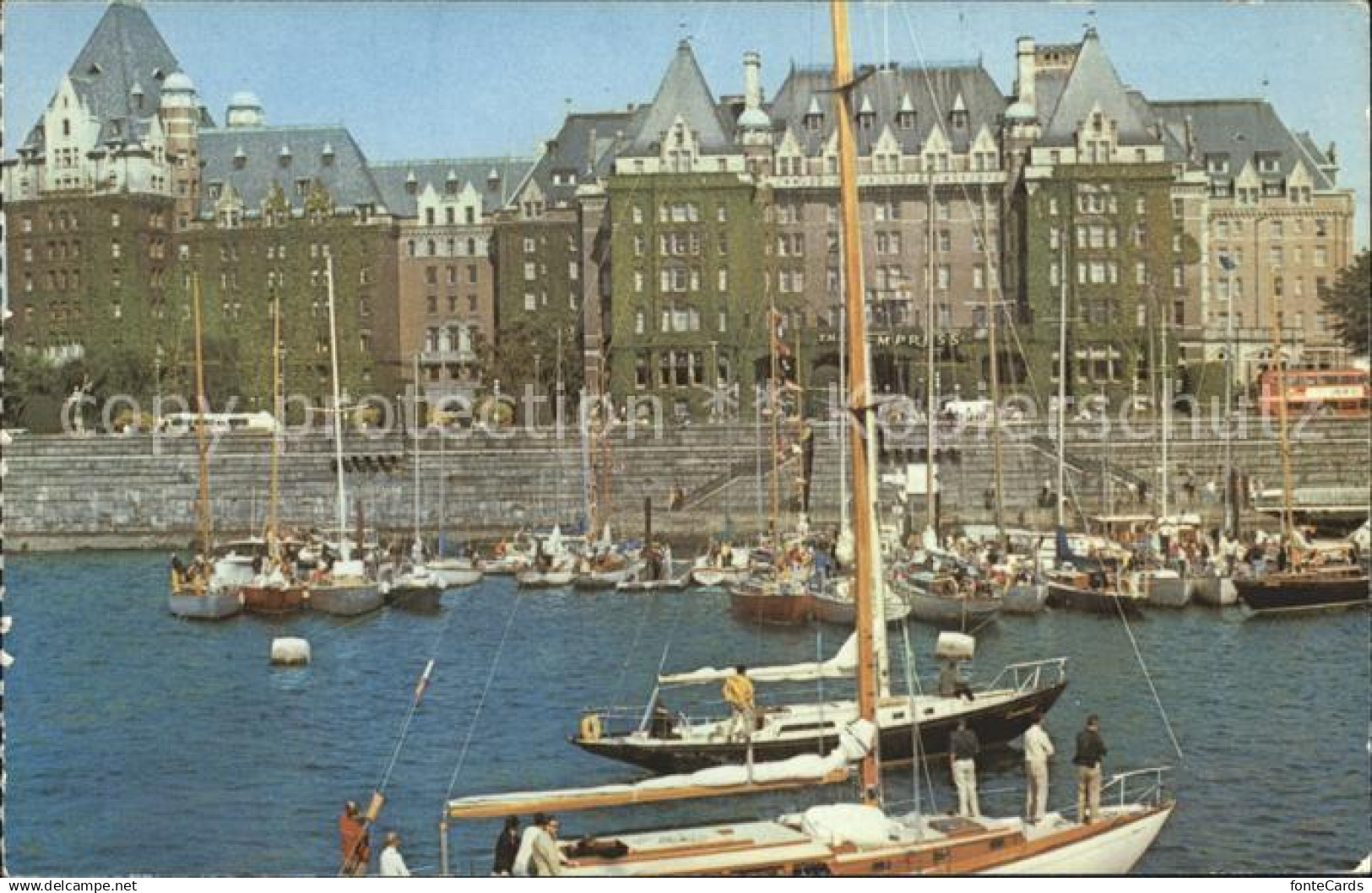 72017538 Victoria British Columbia Empress Hotel Inner Harbour Victoria