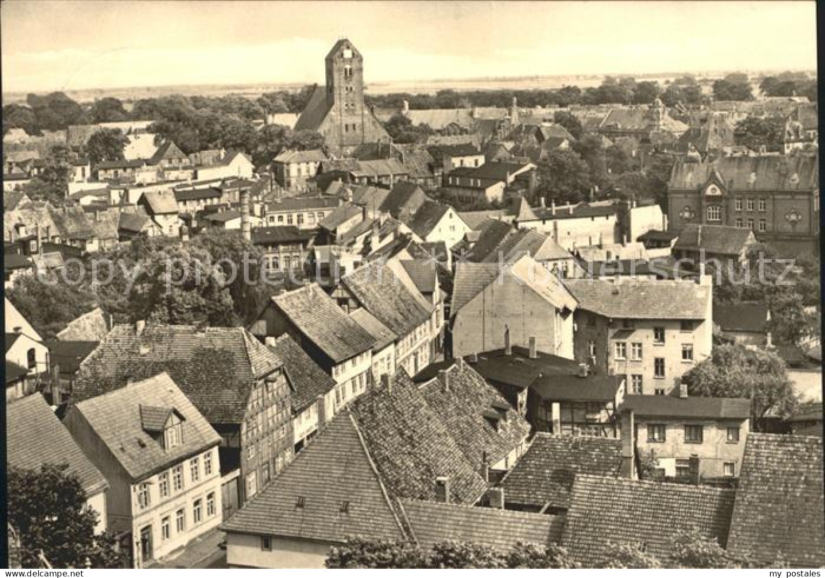 72017766 Parchim Mecklenburg-Vorpommern Stadtblick Parchim