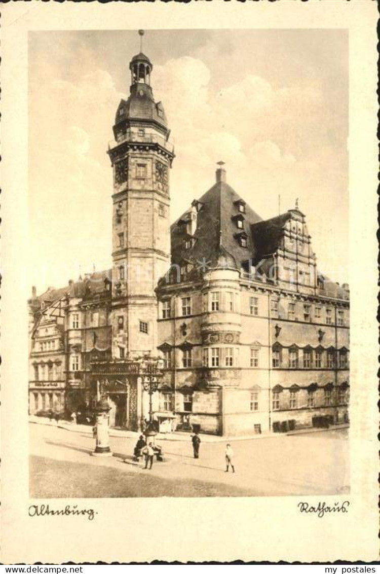 72019050 Altenburg Thueringen Rathaus Altenburg