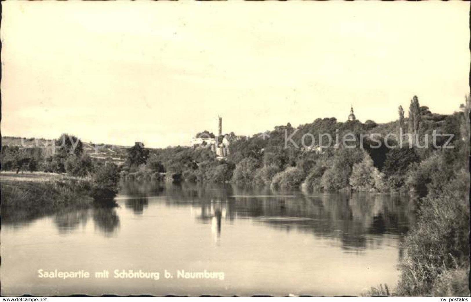 72024520 Naumburg Saale mit Saale und Schoenburg