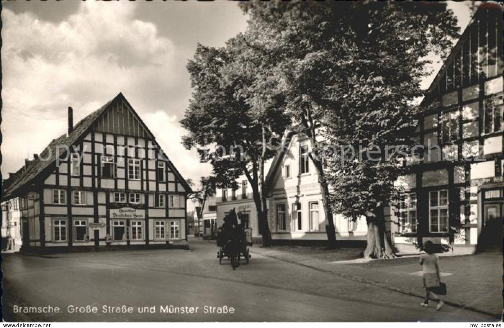 72029621 Bramsche Hase Grosse Strasse und Muenster Strasse Bramsche