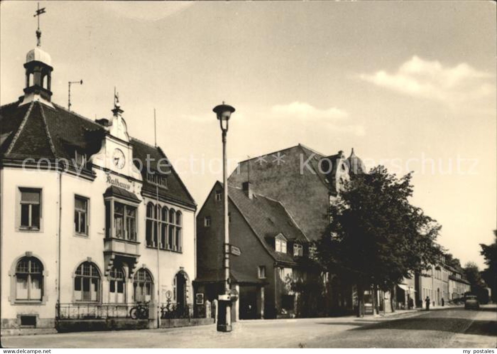 72030640 Brand-Erbisdorf Marktplatz Rathaus Brand-Erbisdorf