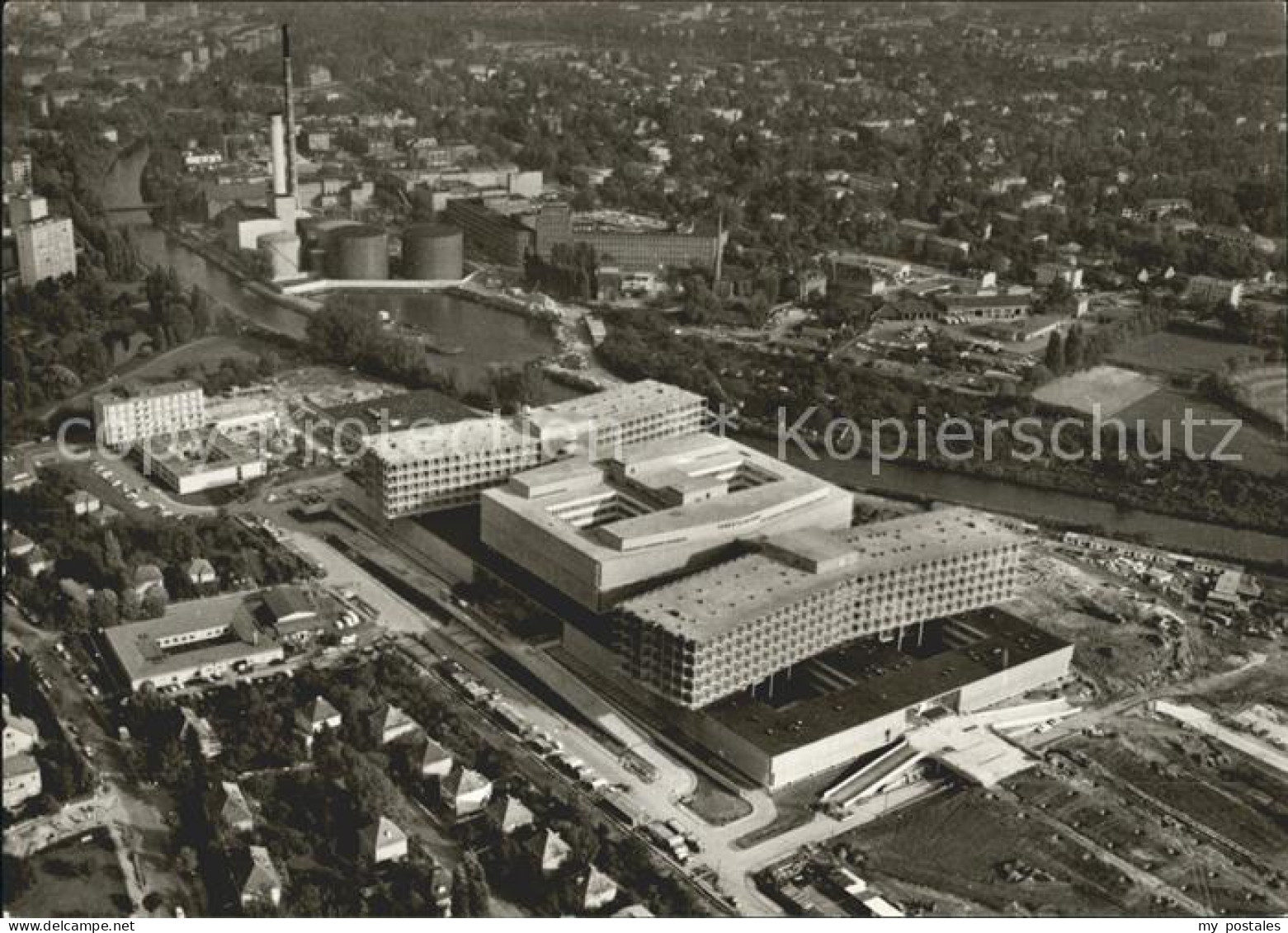 72030655 Steglitz Universitaetsklinikum Fliegeraufnahme Steglitz