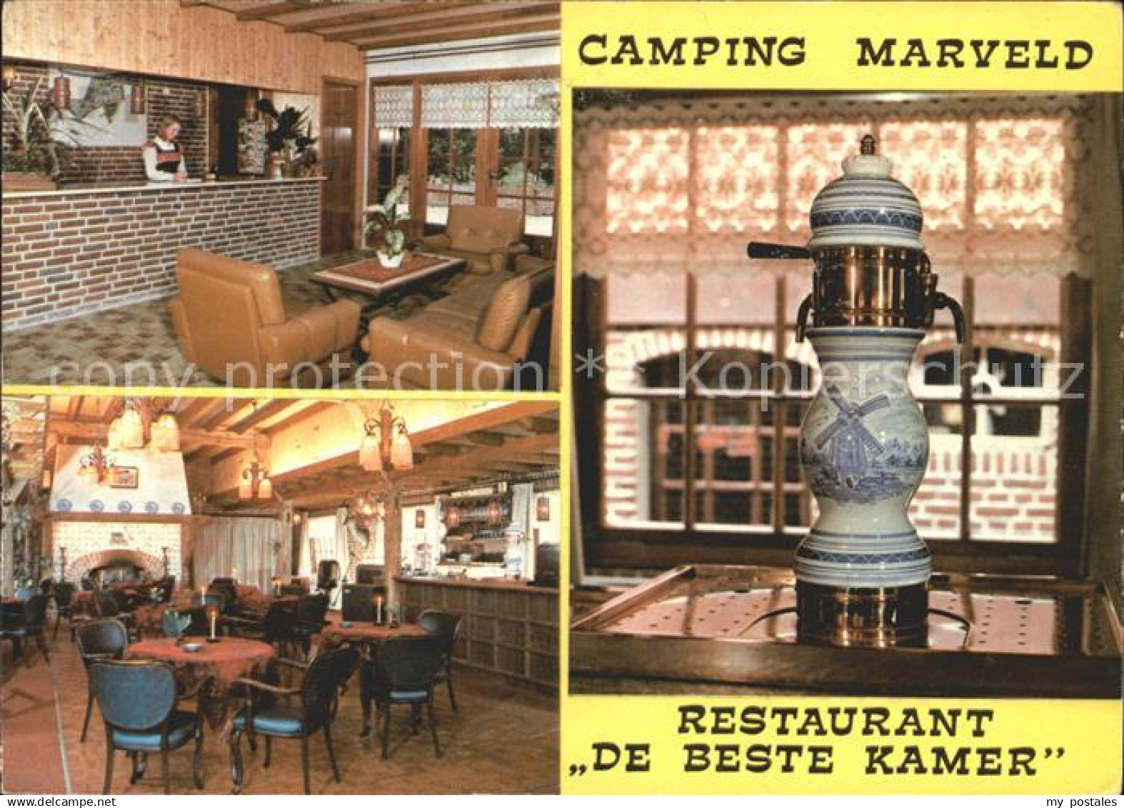 72035654 Groenlo Camping Marveld Restaurant de Beste Kamer Gastraum Zapfhahn