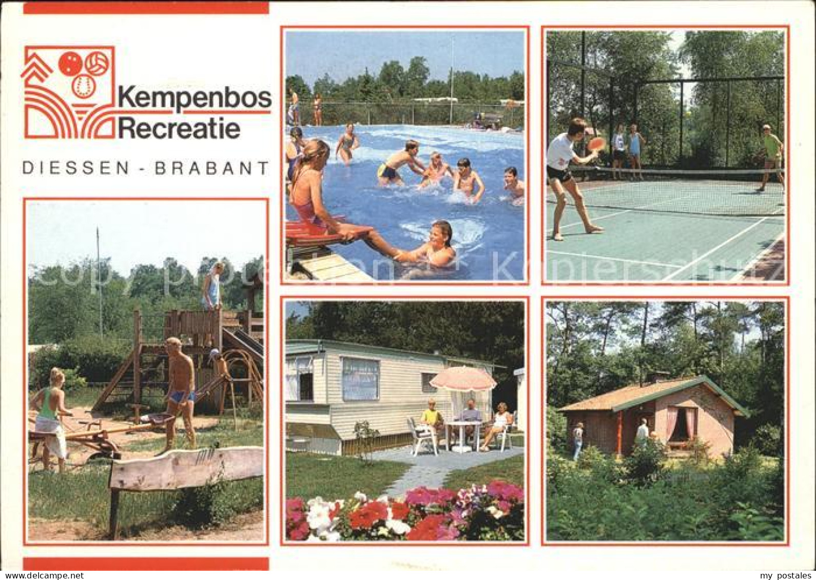 72041198 Diessen Noord Brabant Kempenbos Recreatie Swimming Pool Kinderspielplat