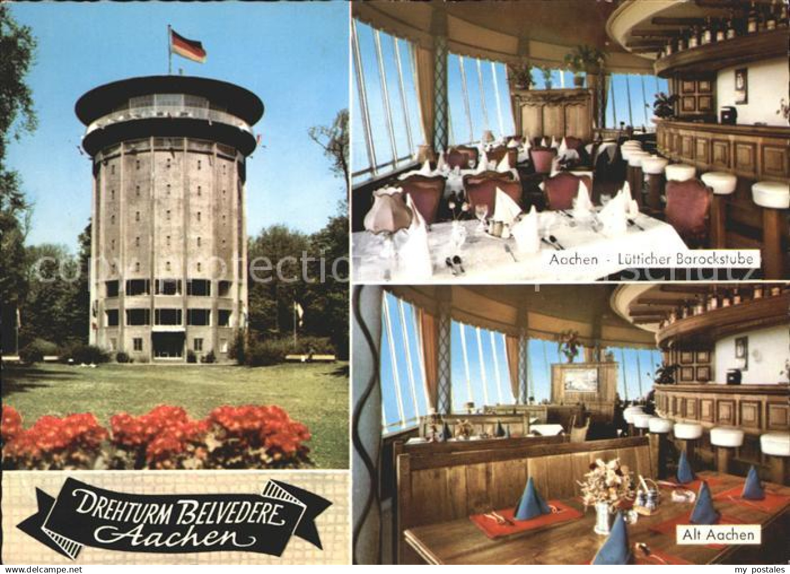 72049842 Aachen Drehturm Belvedere Alt Aachen Luetticher Barockstube