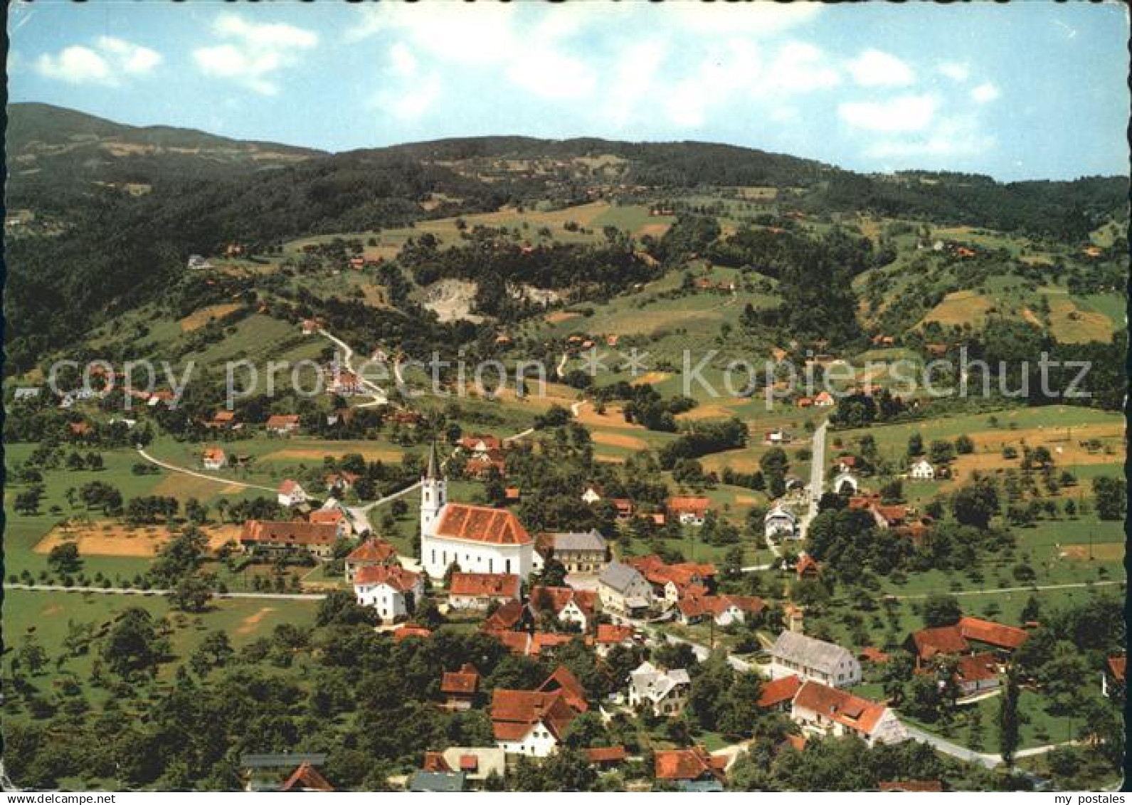 72050212 Gams Bad Blick gegen Rosenkogel und Koralpe Fliegeraufnahme