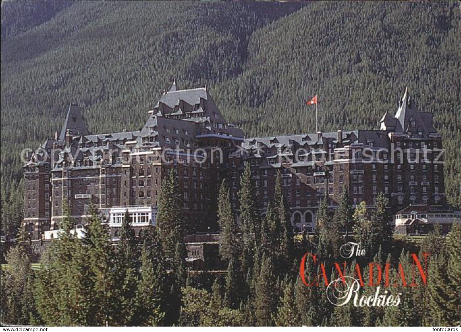 72051070 Banff Canada The Canadian Rockies Banff Springs Hotel Banff