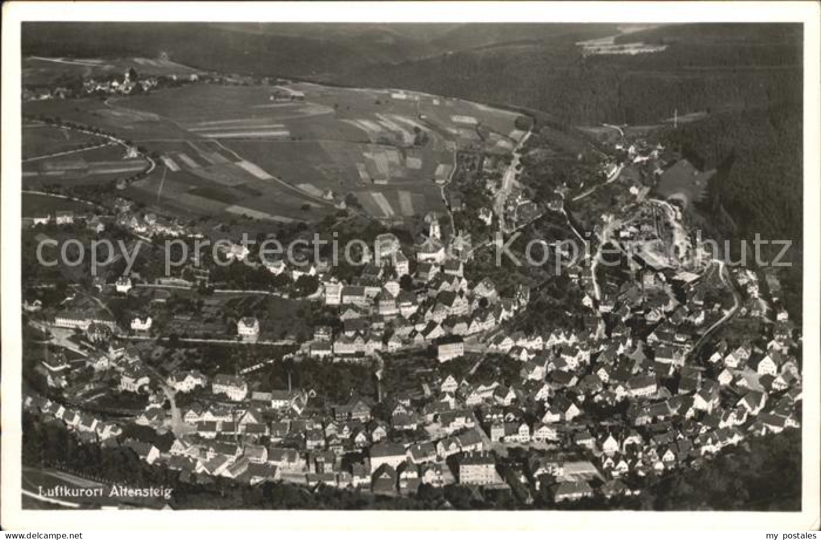 72057361 Altensteig Schwarzwald Fliegeraufnahme Altensteig