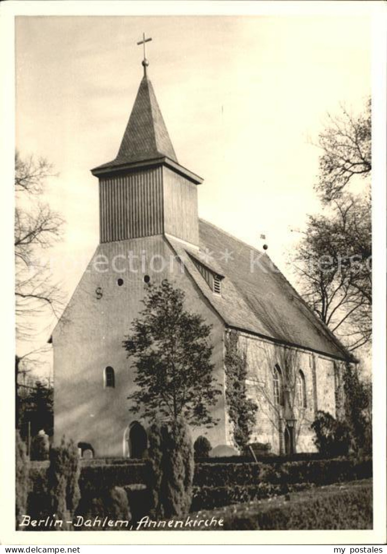 72060613 Dahlem Berlin Annenkirche Dahlem Berlin