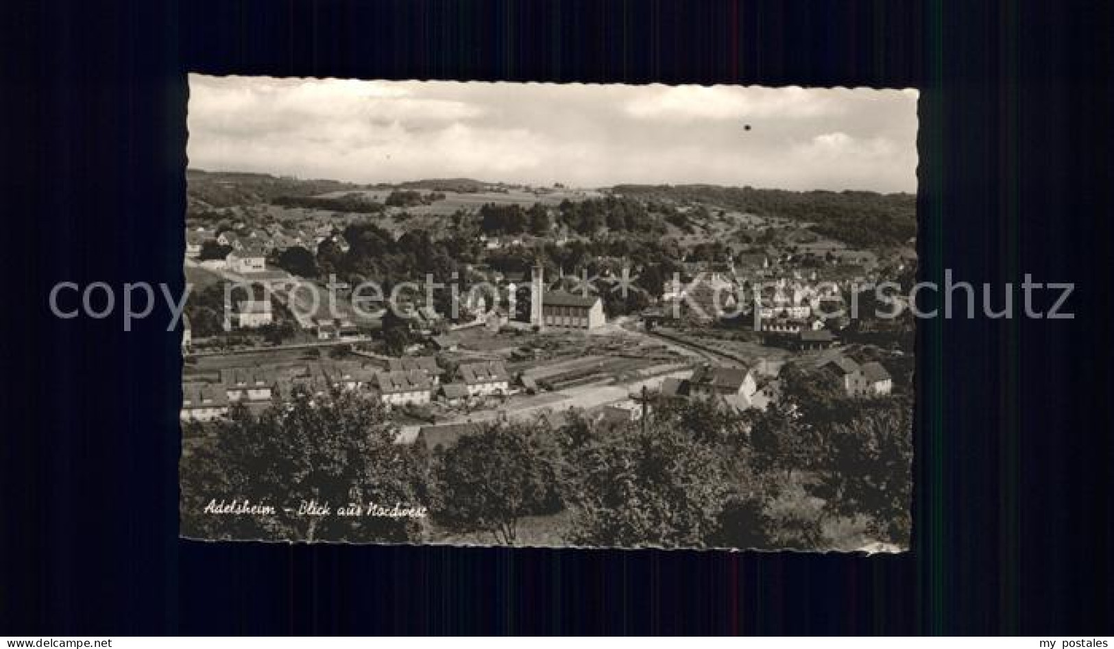 72062491 Adelsheim Panorama Blick aus Nordwest Adelsheim