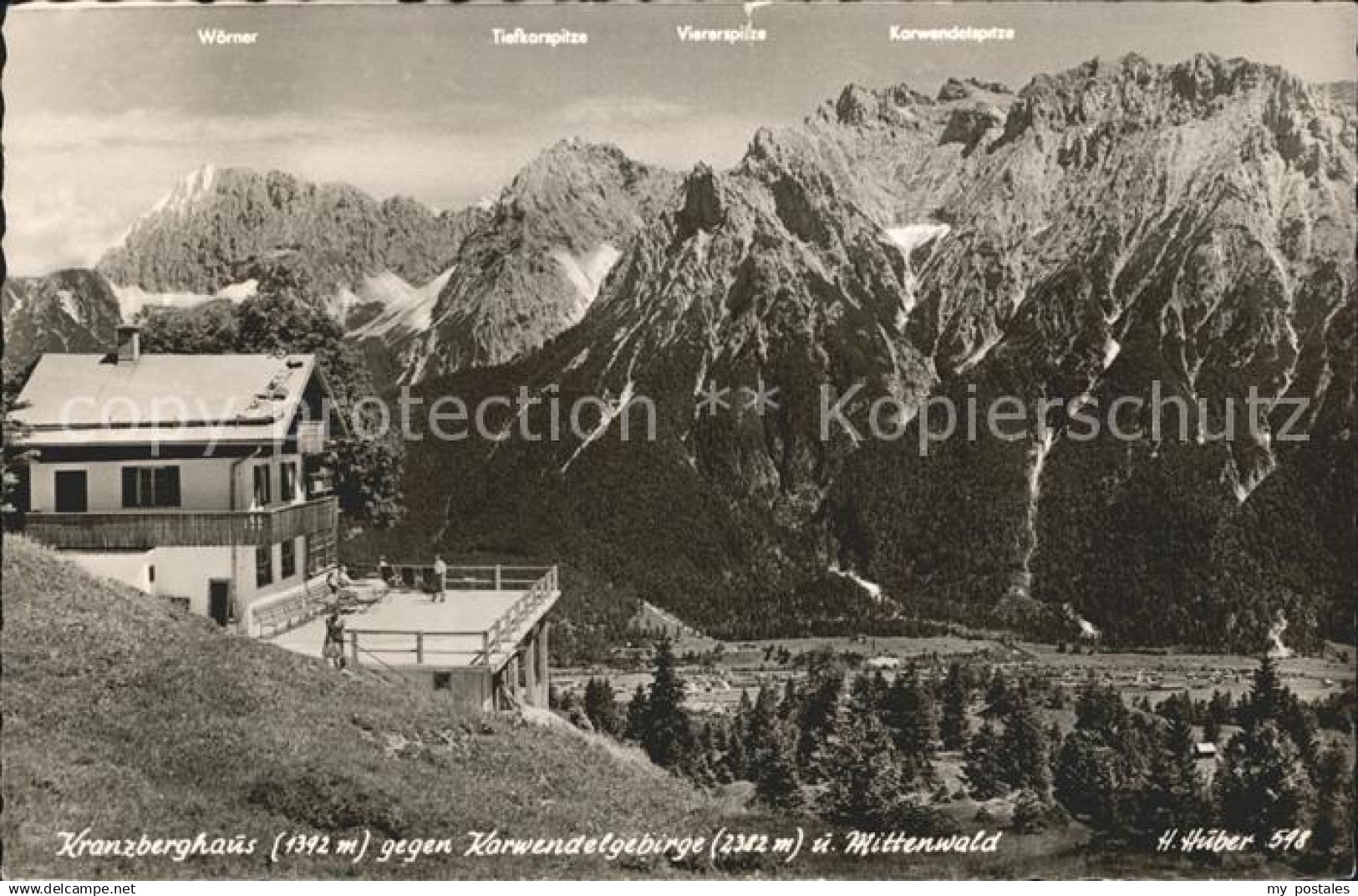 72062866 Mittenwald Bayern Kranzberghaus Mittenwald