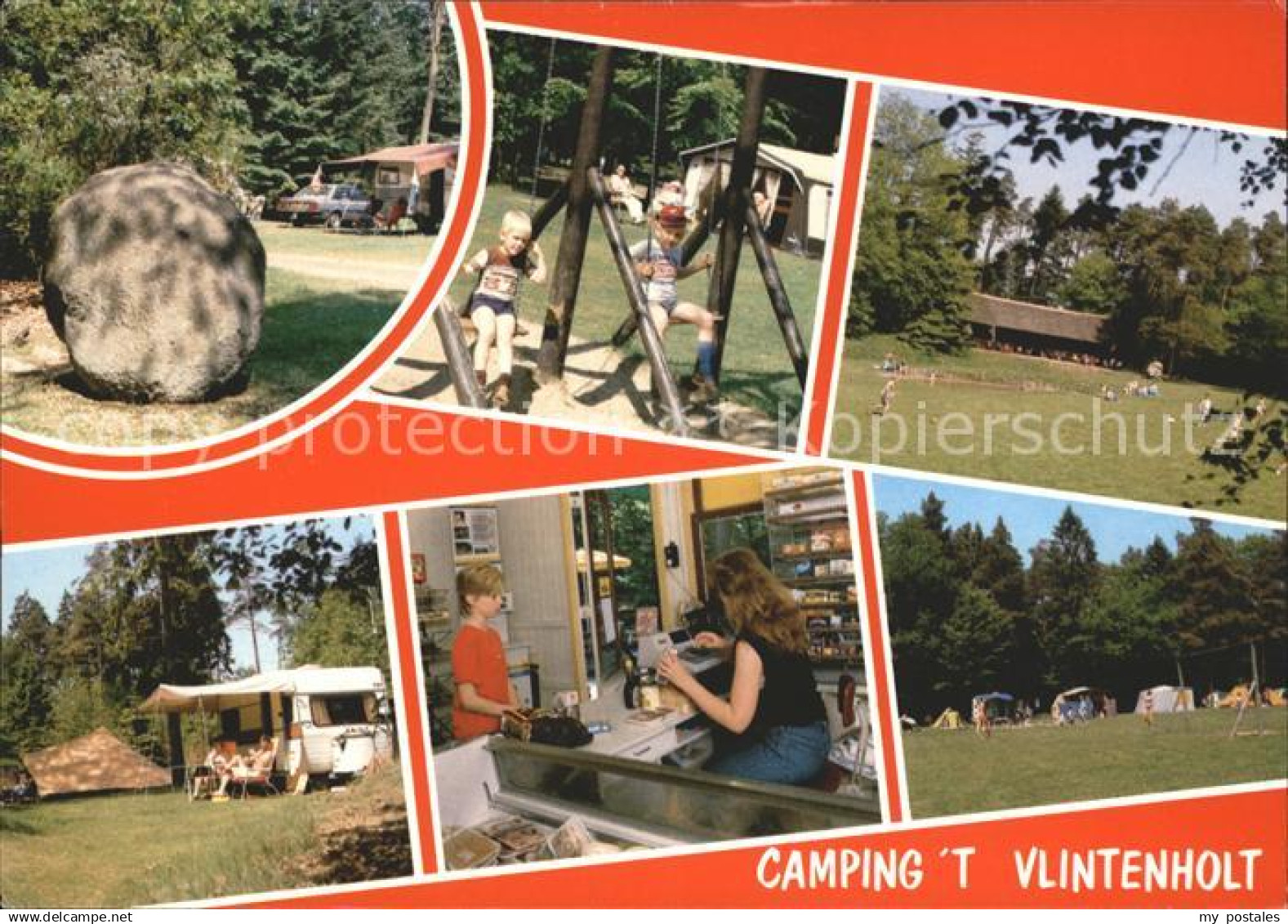 72069364 Odoorn Borger Camping t Vlintenholt Stein Kinderspielplatz Restauration