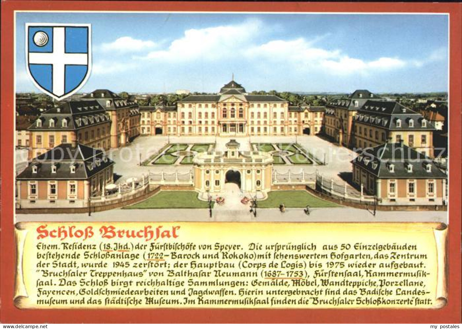 72094618 Bruchsal Schloss Bruchsal Bruchsal