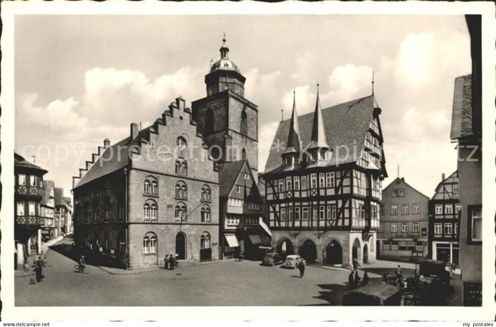 72100716 Alsfeld Marktplatz Rathaus Alsfeld