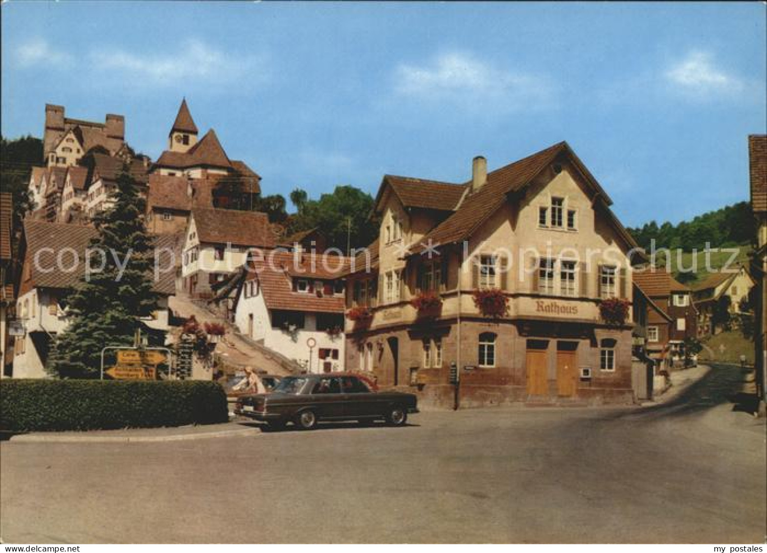 72104713 Berneck Altensteig Rathaus Altensteig