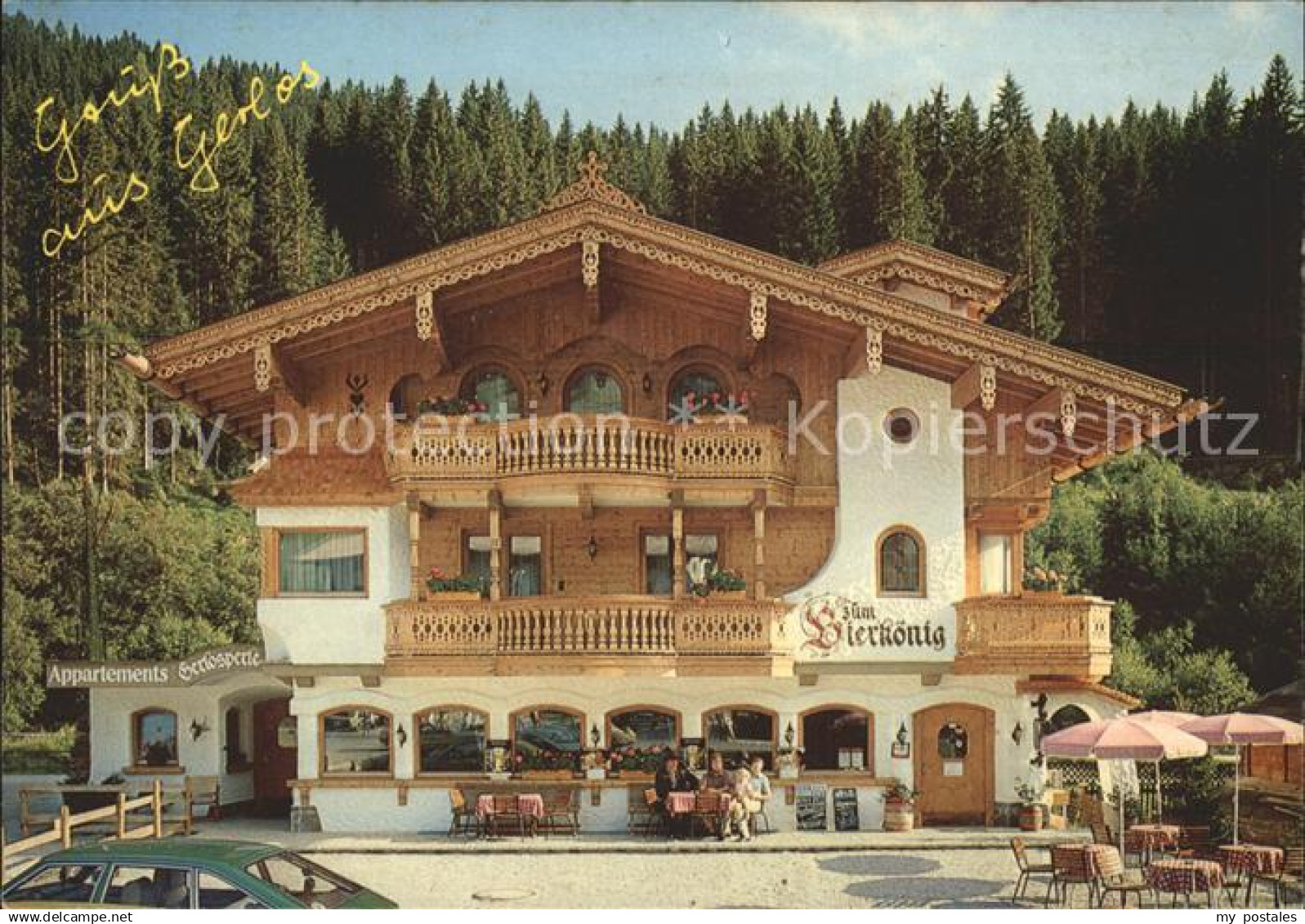 72107295 Gerlos Appartements Gerlos Perle Bar zum Bierkoenig