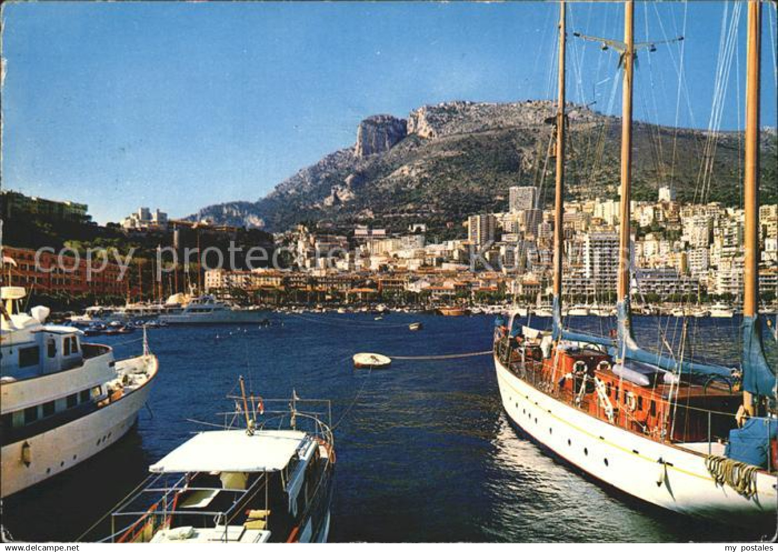 72156594 Monaco Le Port Le Palais Princier et la Tete de Chien