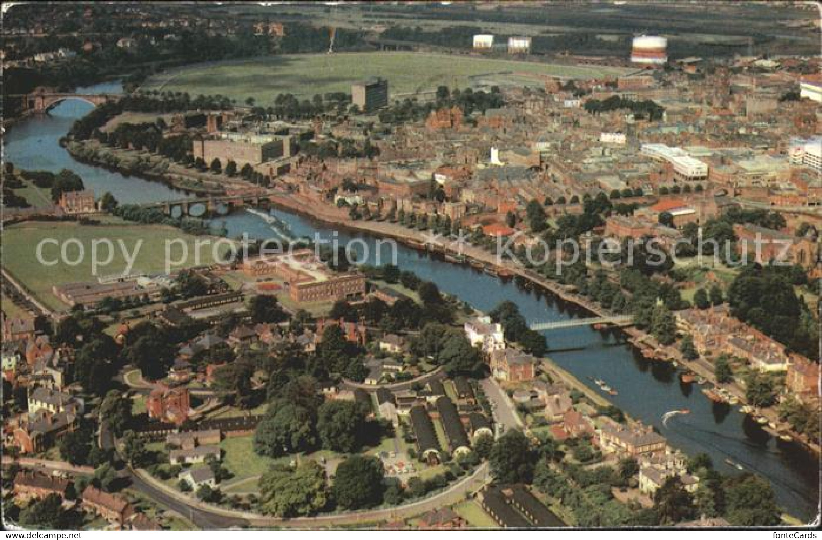 72167187 Chester Cheshire Aerial view Chester