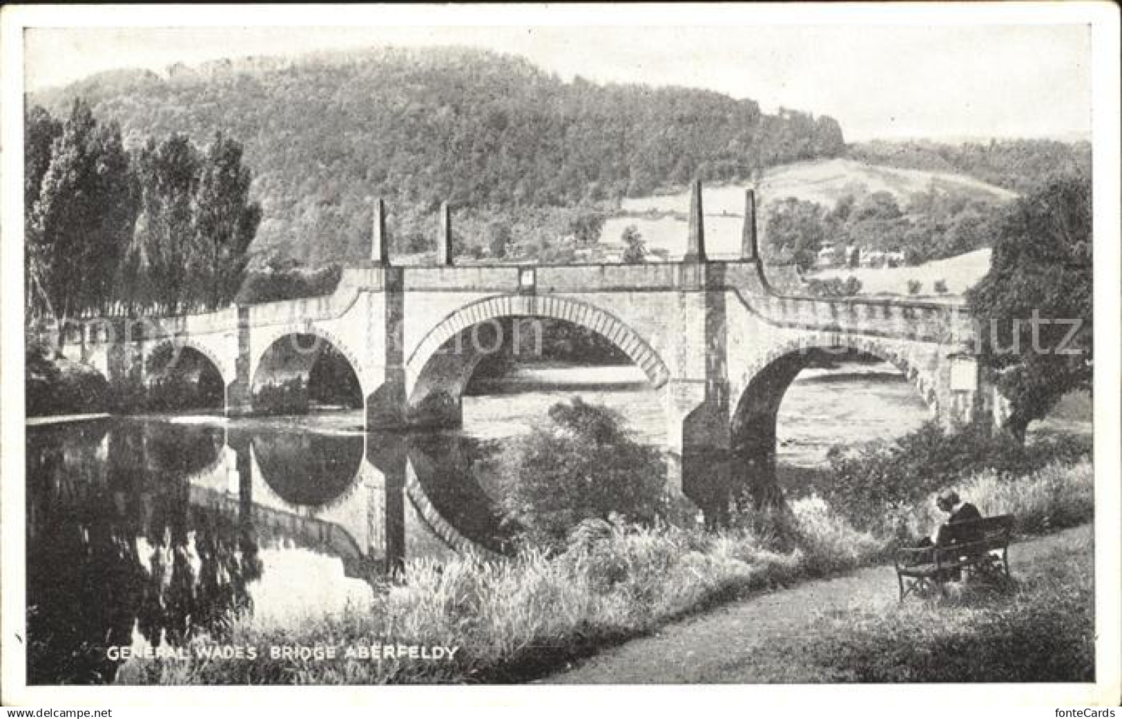 72179549 Perthshire Schottland General Wades Bridge Aberfeldy Perthshire Schottl