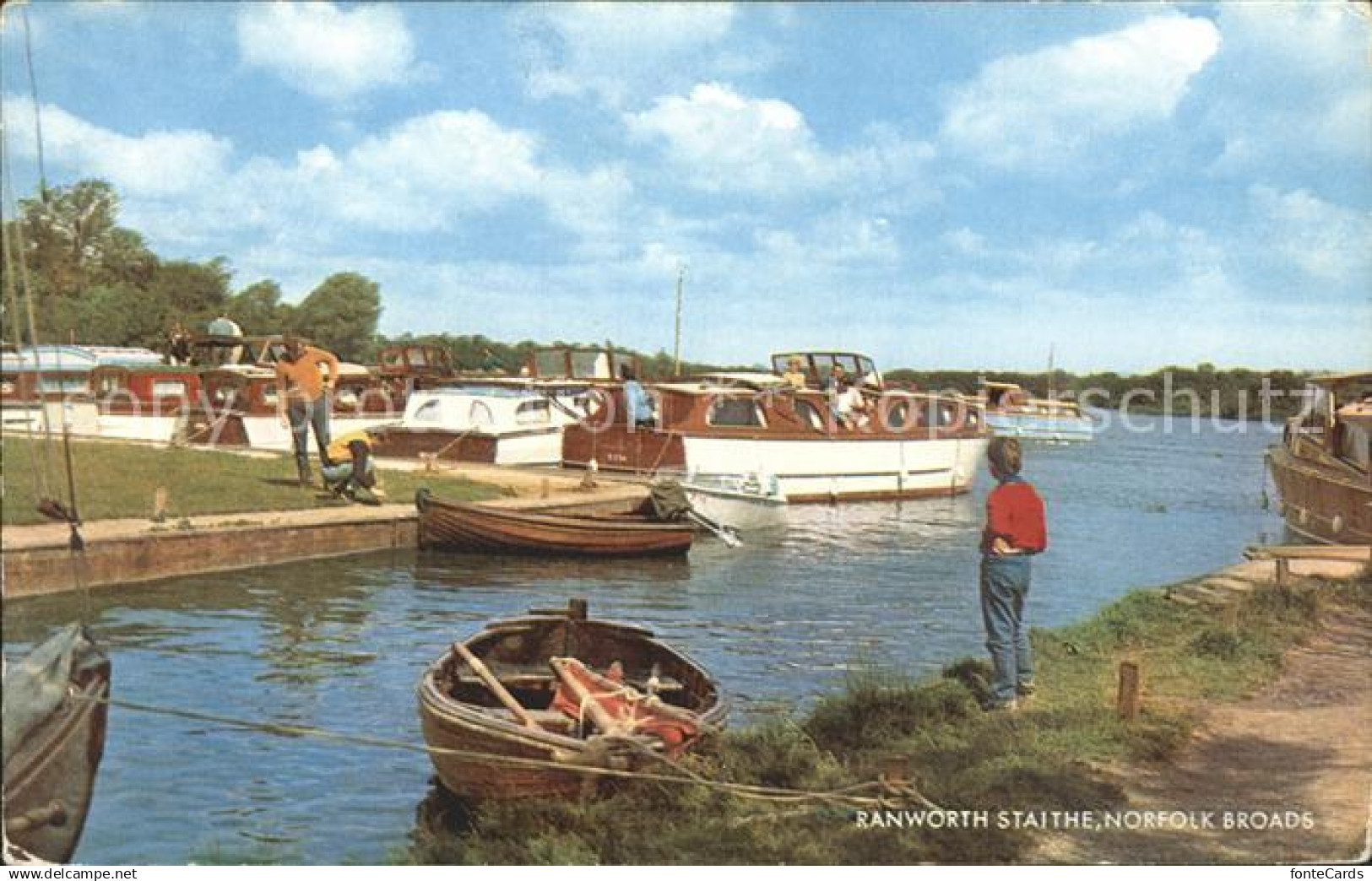 72179582 Norfolk Norwich Ranworth Staithe Norfolk Broads