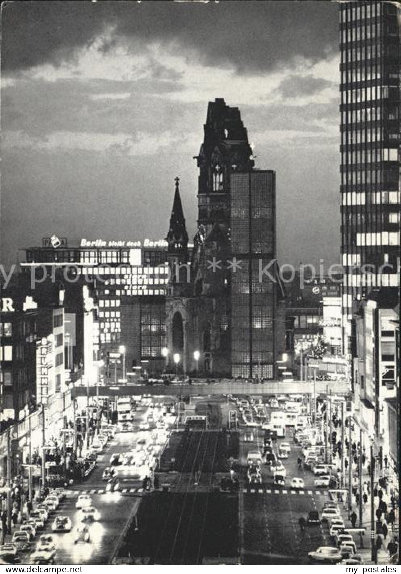 72183348 Charlottenburg Gedaechtniskirche Charlottenburg