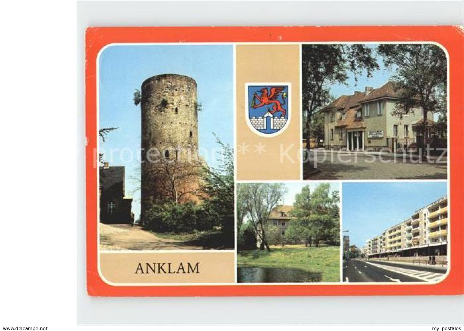 72185011 Anklam Pulverturm Krankenhaus Heimatmuseum