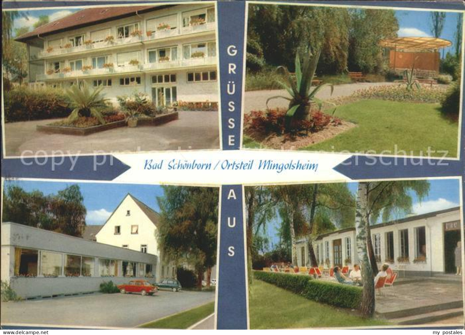 72200707 Bad Schoenborn Mingolsheim Schwefelbad Sanatorium Gantner Bad Schoenbor