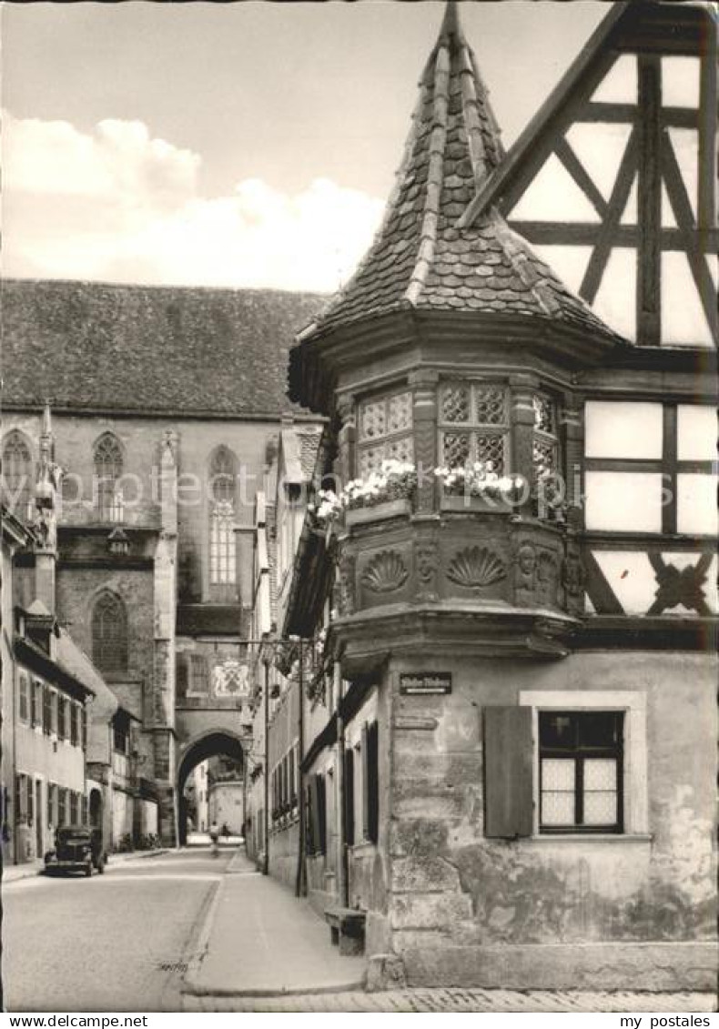 72217905 Rothenburg Tauber Feuerleinserker Rothenburg