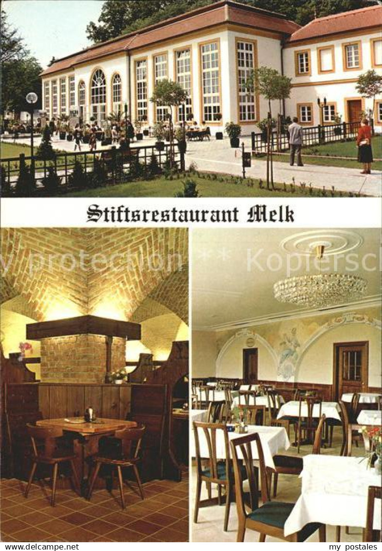 72219627 Melk Donau Stiftsrestaurant Melk Donau