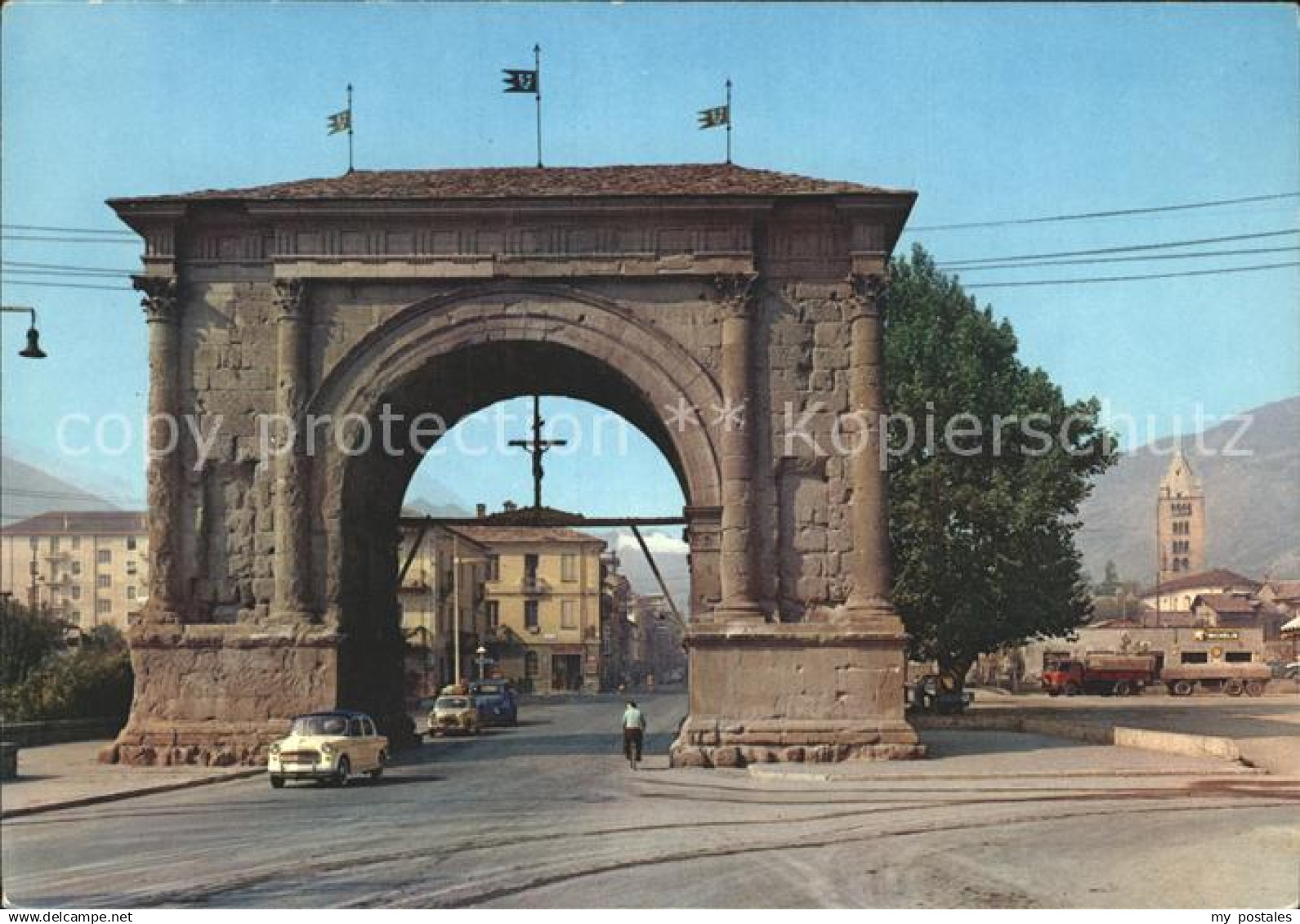 72254042 Aosta Arco di Augusto Aosta