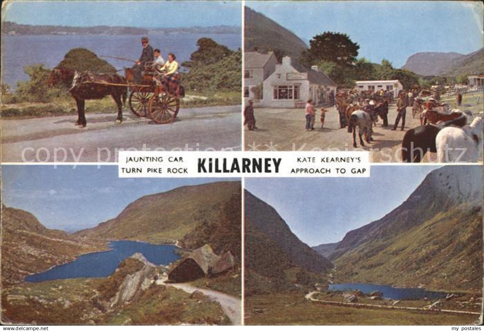 72254525 Killarney Kerry Pike Rock Jaunting Car Killarney Kerry