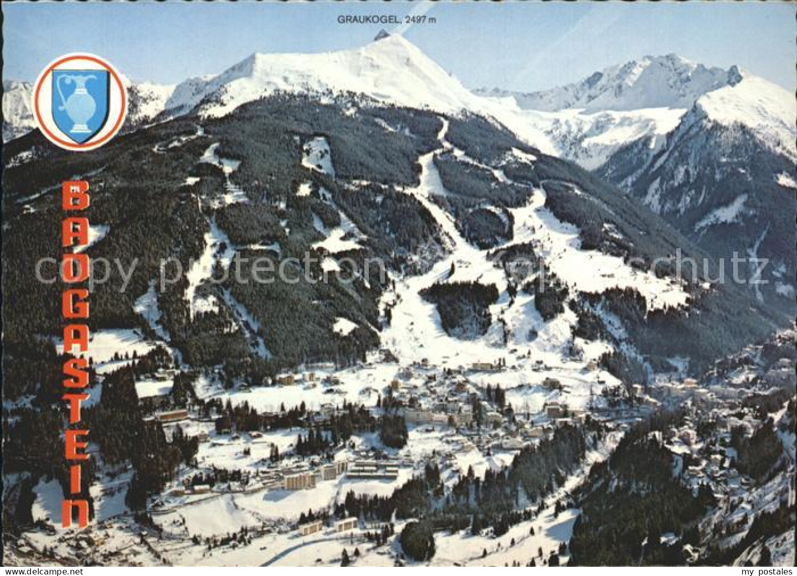 72272719 Bad Gastein Fliegeraufnahme Bad Gastein