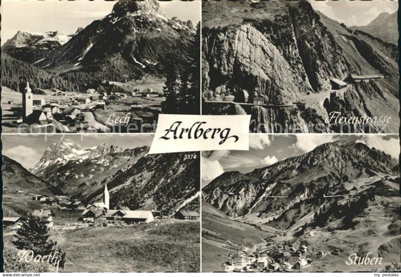 72318641 Arlberg Lech Flexenstrasse Stuben Warth