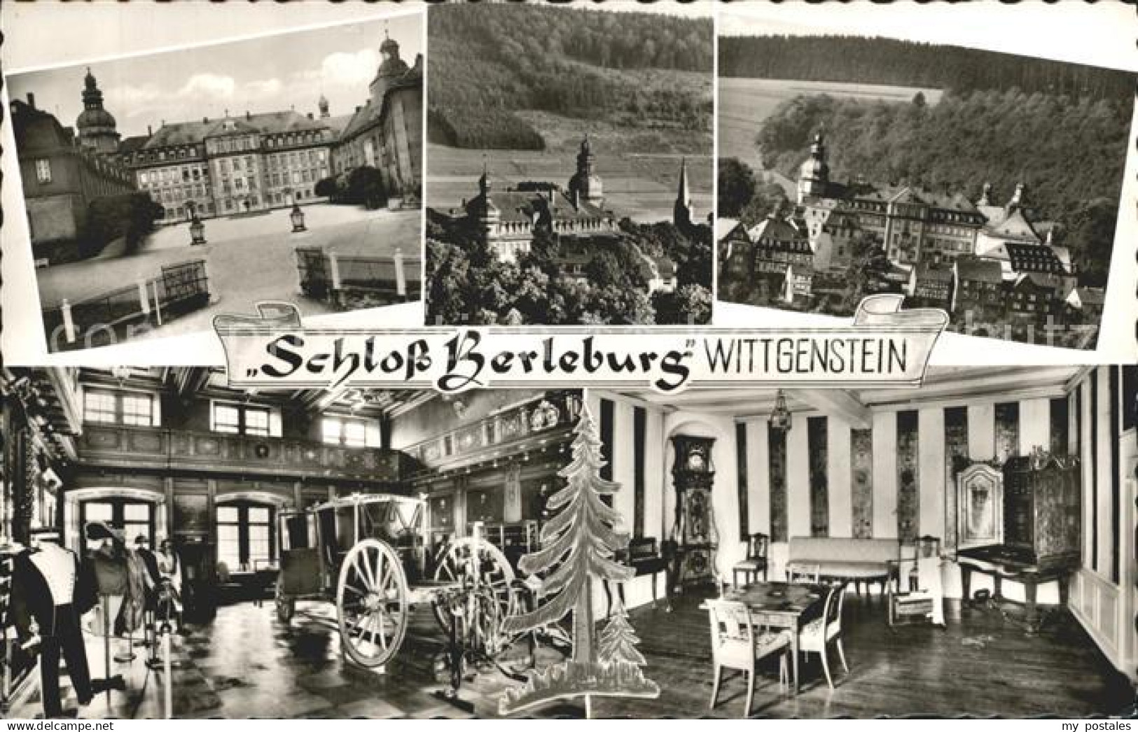 72319635 Berleburg Bad Schloss Berleburg Wittgenstein Teilansichten