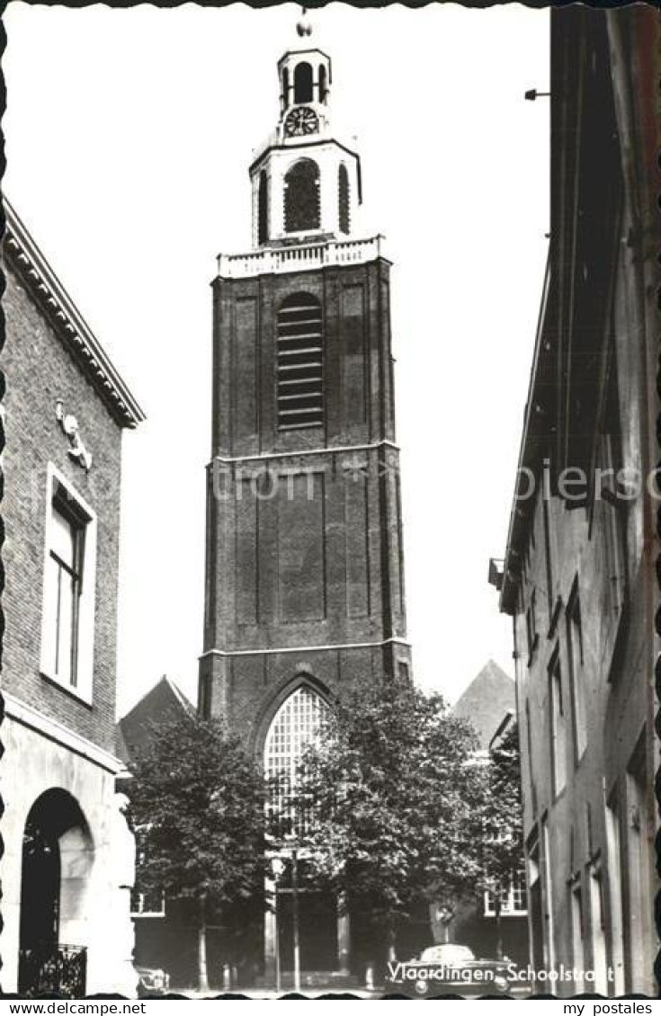 72324356 Vlaardingen Schoolstraat mit Kirche