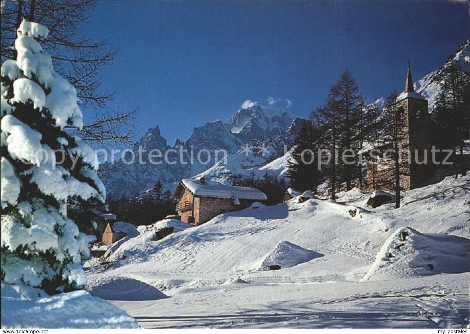 72326950 Aosta Chiesetta di Planpincieux Aosta