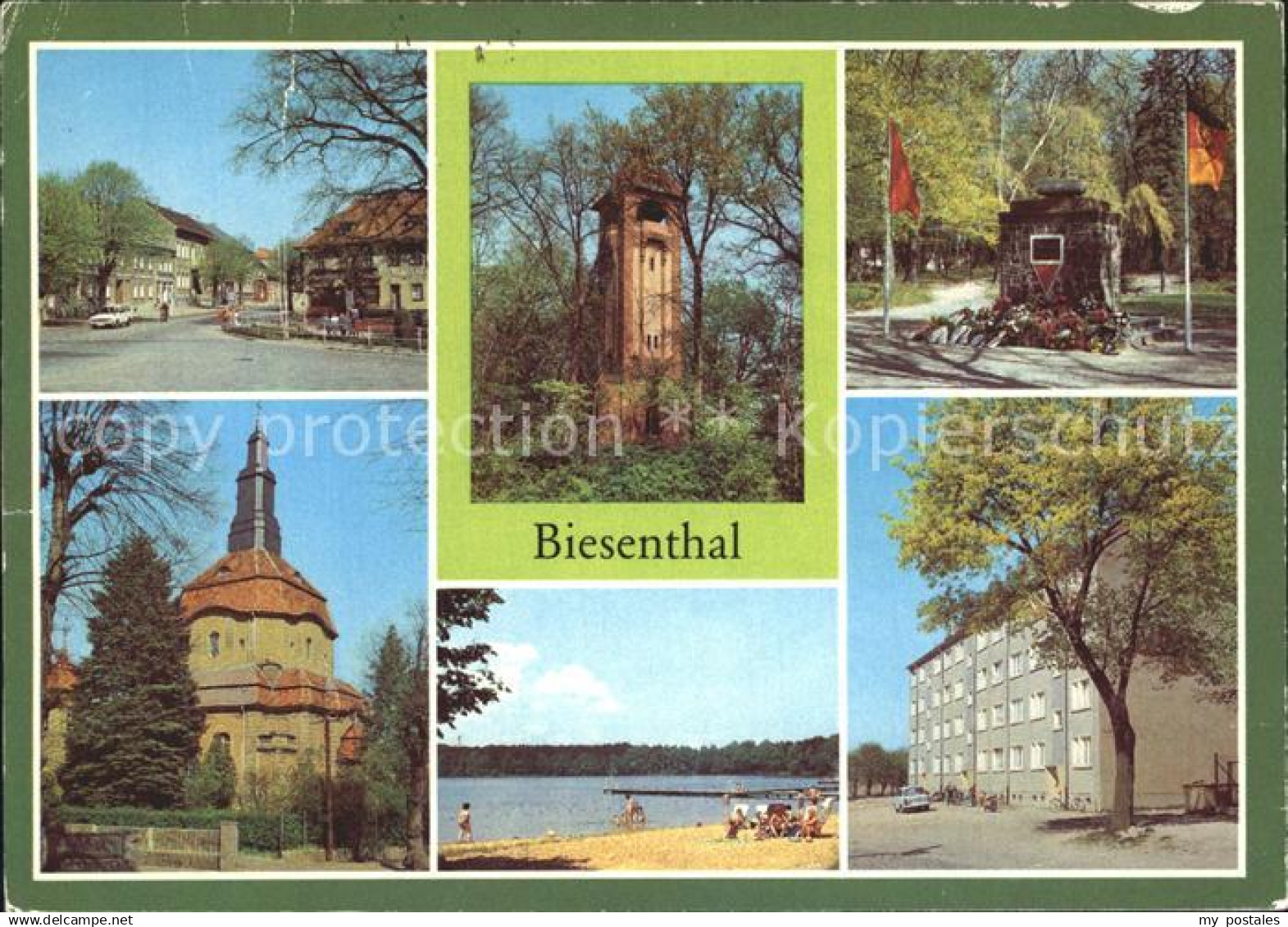 72334921 Biesenthal-Bernau Aussichtsturm August-Bebel-Strasse Marienkirche