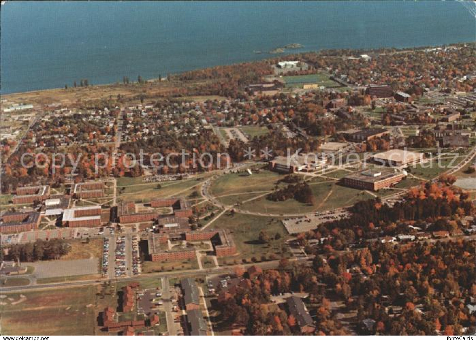 72338785 Marquette_Michigan Northern Michigan University aerial view