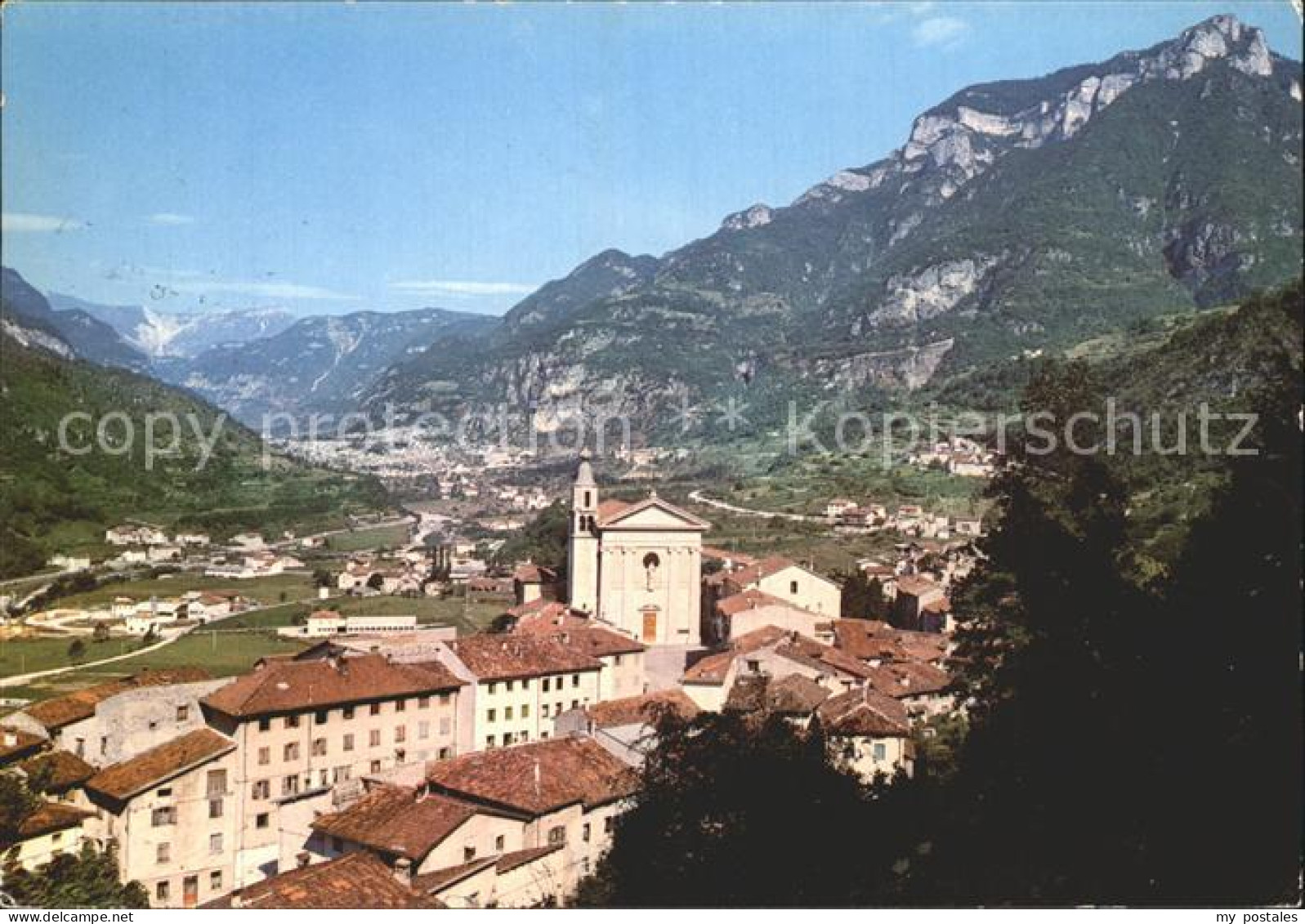 72339709 San Pietro Valdastico Panorama e vallata dell Astico San Pietro Valdast