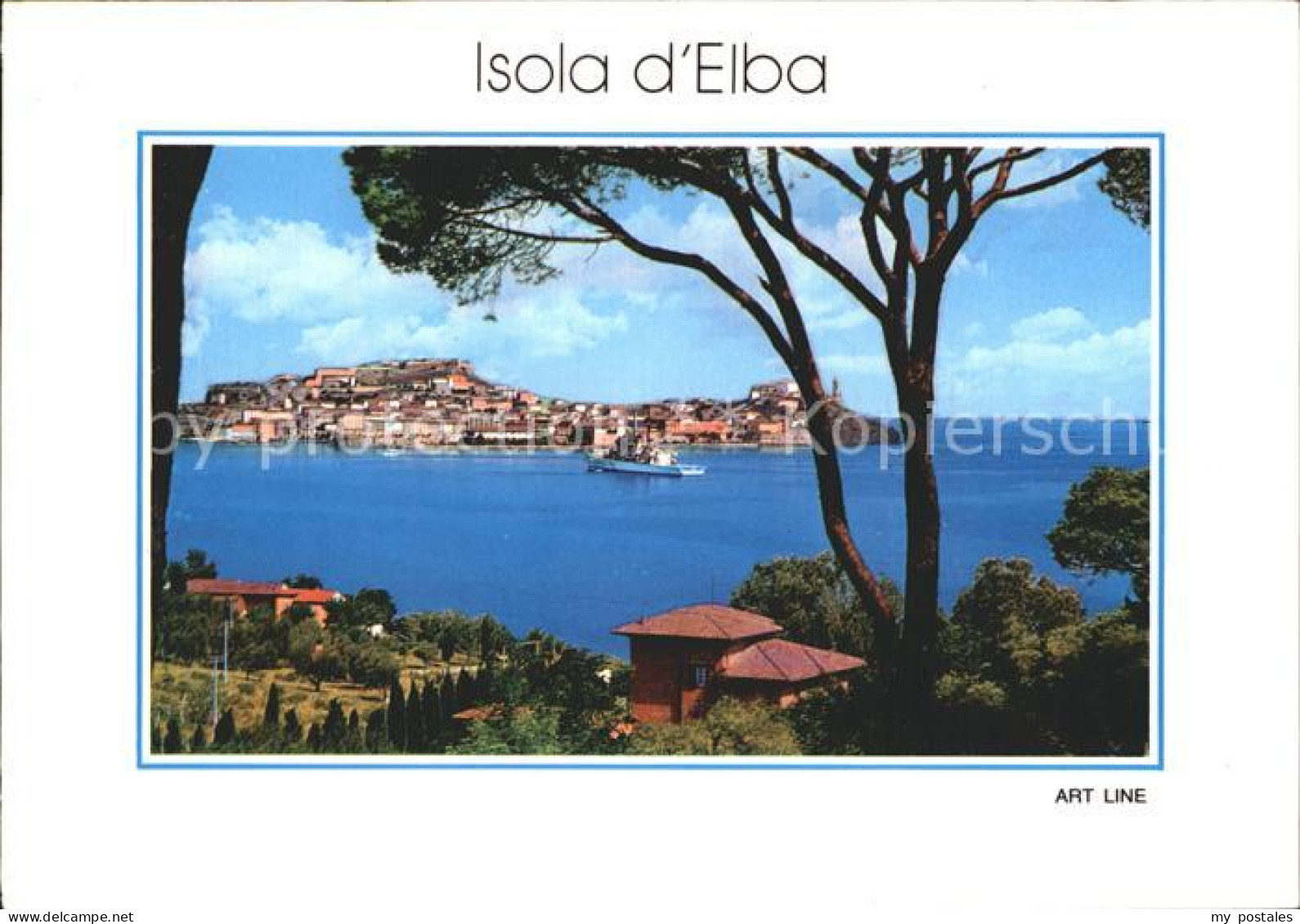 72350721 Portoferraio Toscana Isola d Elba Panorama Portoferraio Toscana