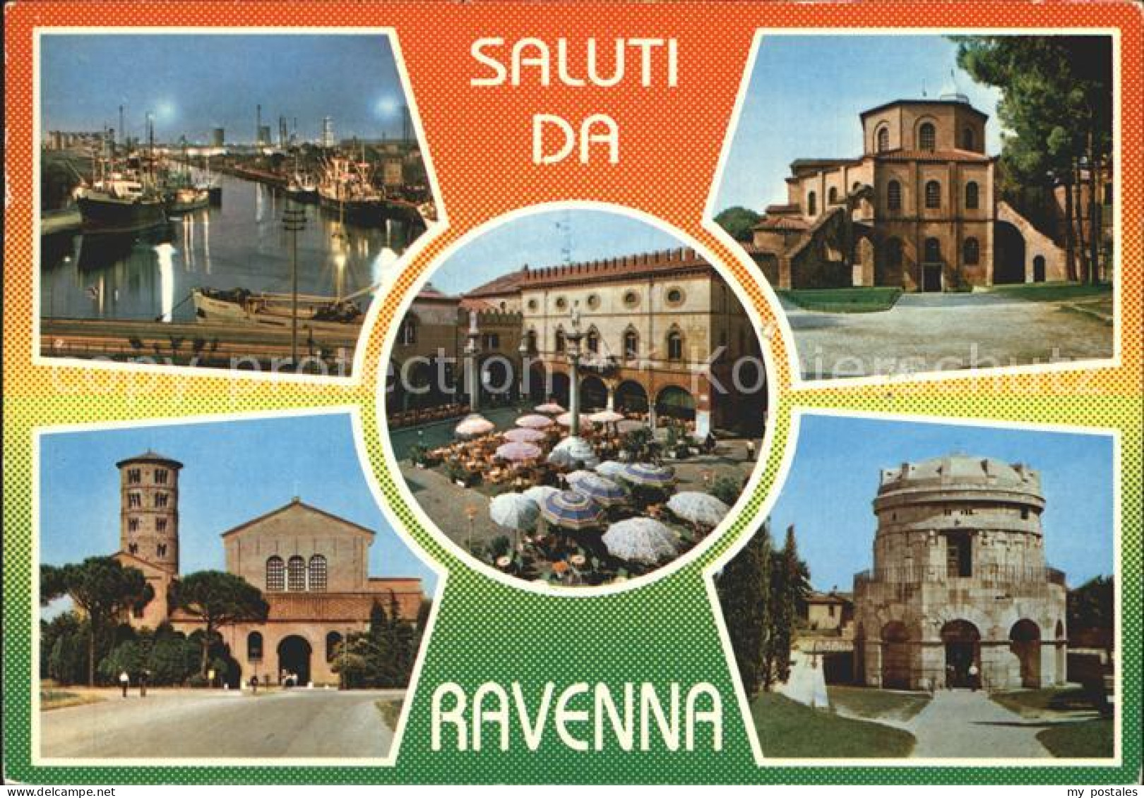 72352245 Ravenna Italia Hafen Gebaeude Cafe  Ravenna