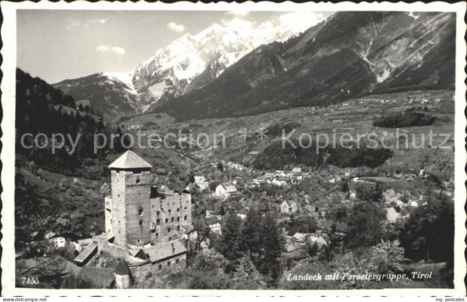 72365132 Landeck Tirol Schloss Parseiergruppe Landeck