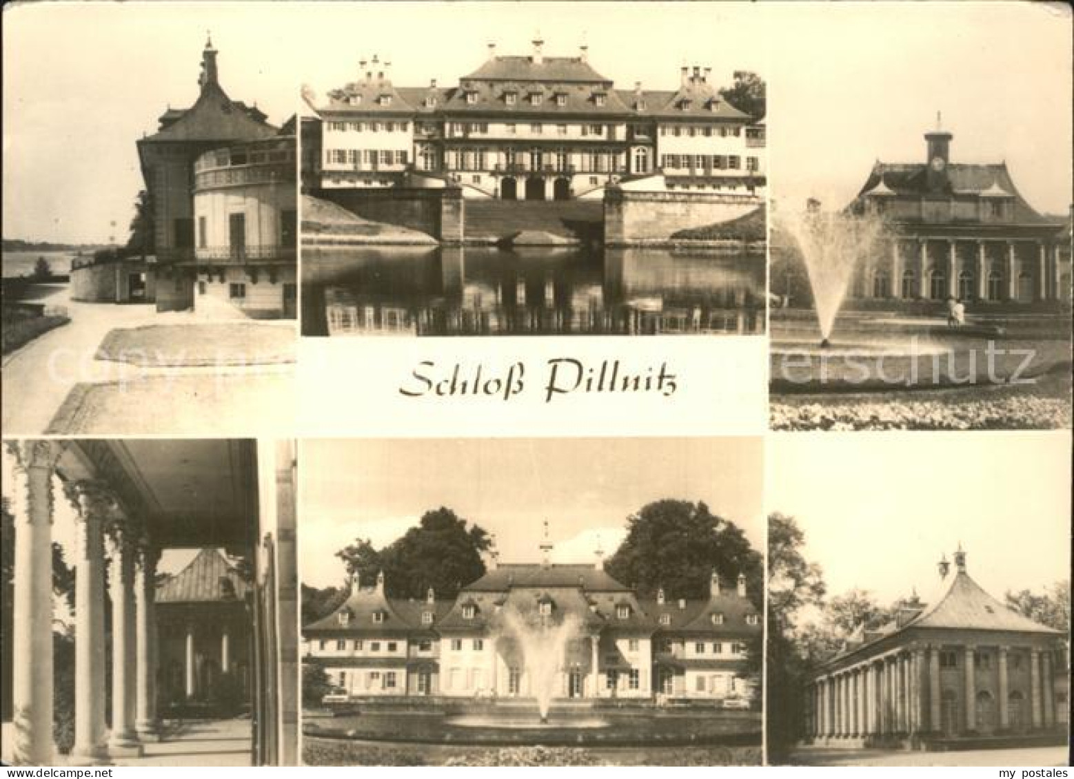 72366726 Pillnitz Schloss Pillnitz Teilansichten Pillnitz