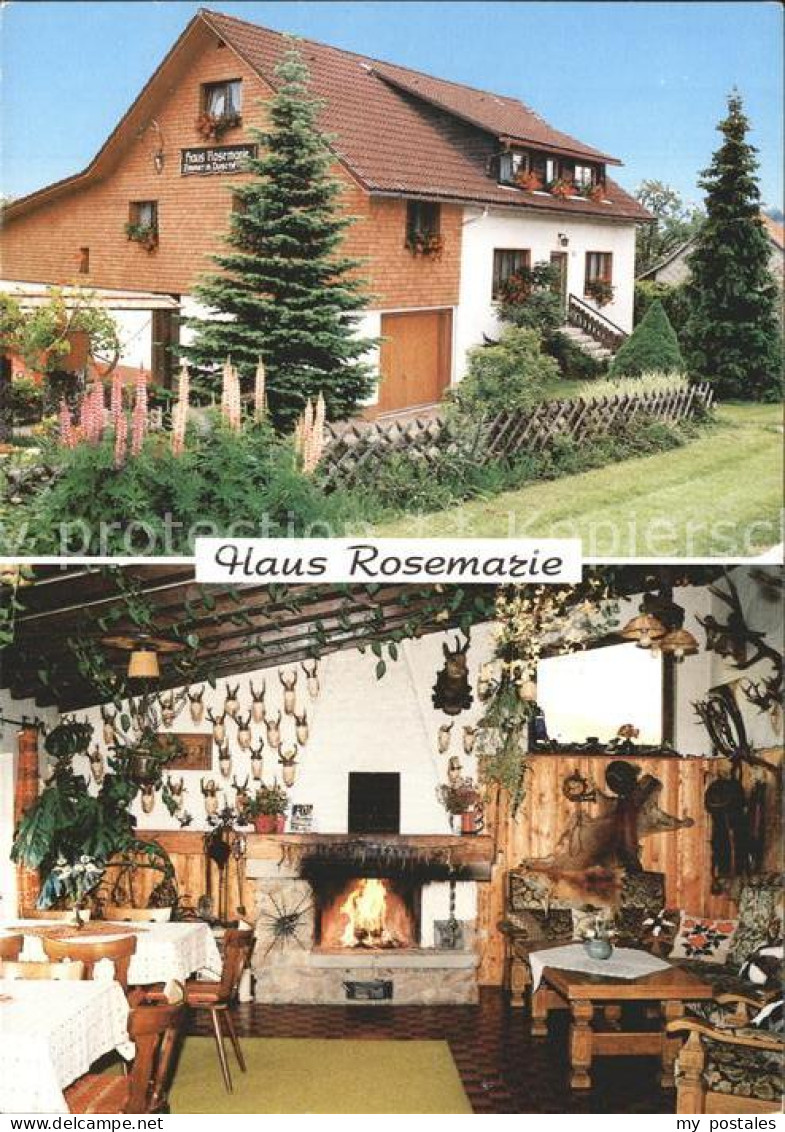 72381448 Bonndorf Schwarzwald Haus Rosemarie Restaurant Bonndorf Schwarzwald