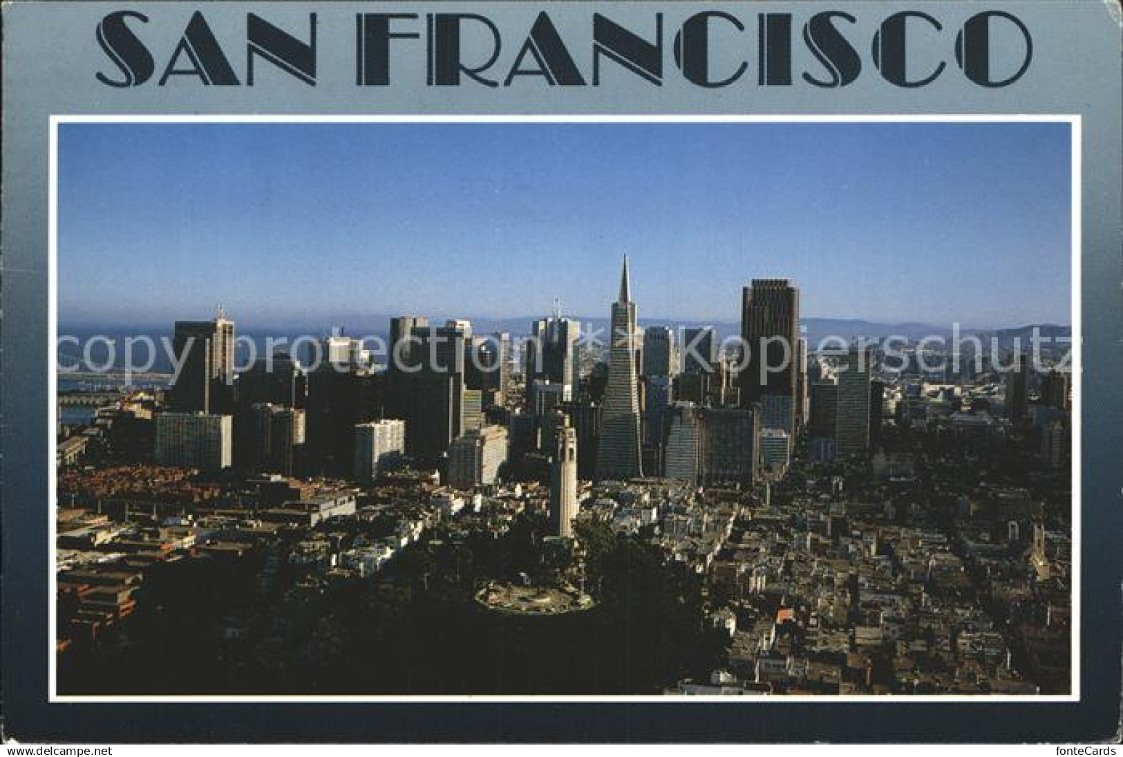 72381849 San Francisco California Tower San Francisco Stadtansicht