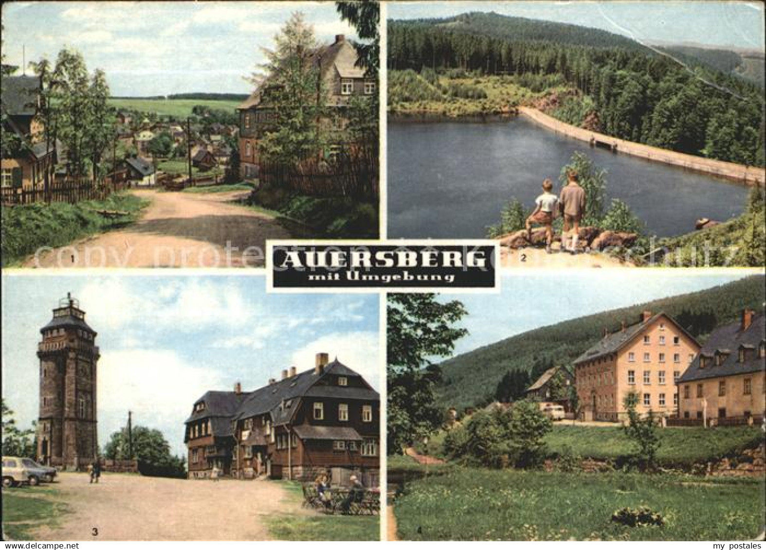 72383163 Auersberg Wildenthal Carlsfeld Sosatalsperre Wildental Auersberg