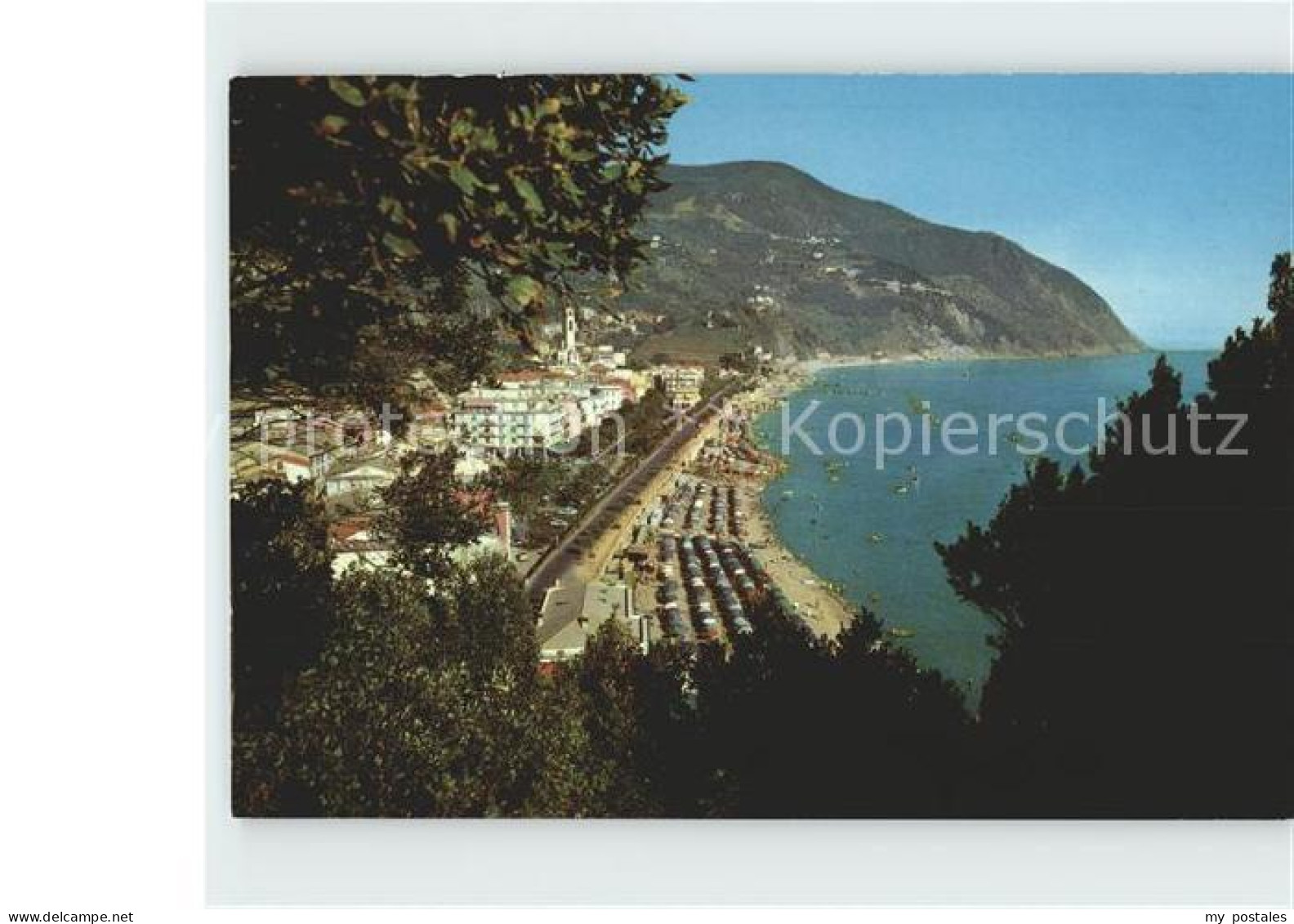 72384276 Moneglia Liguria Rundblick Moneglia Liguria