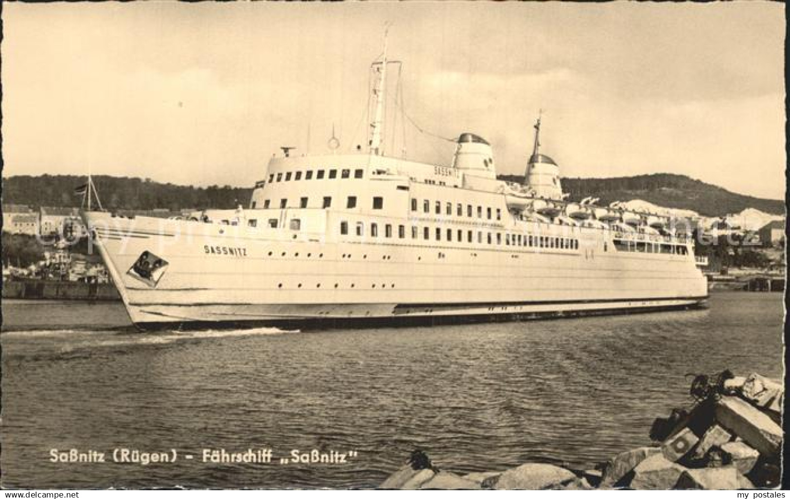 72387135 Sassnitz Ostseebad Ruegen Faehrschiff Sassnitz